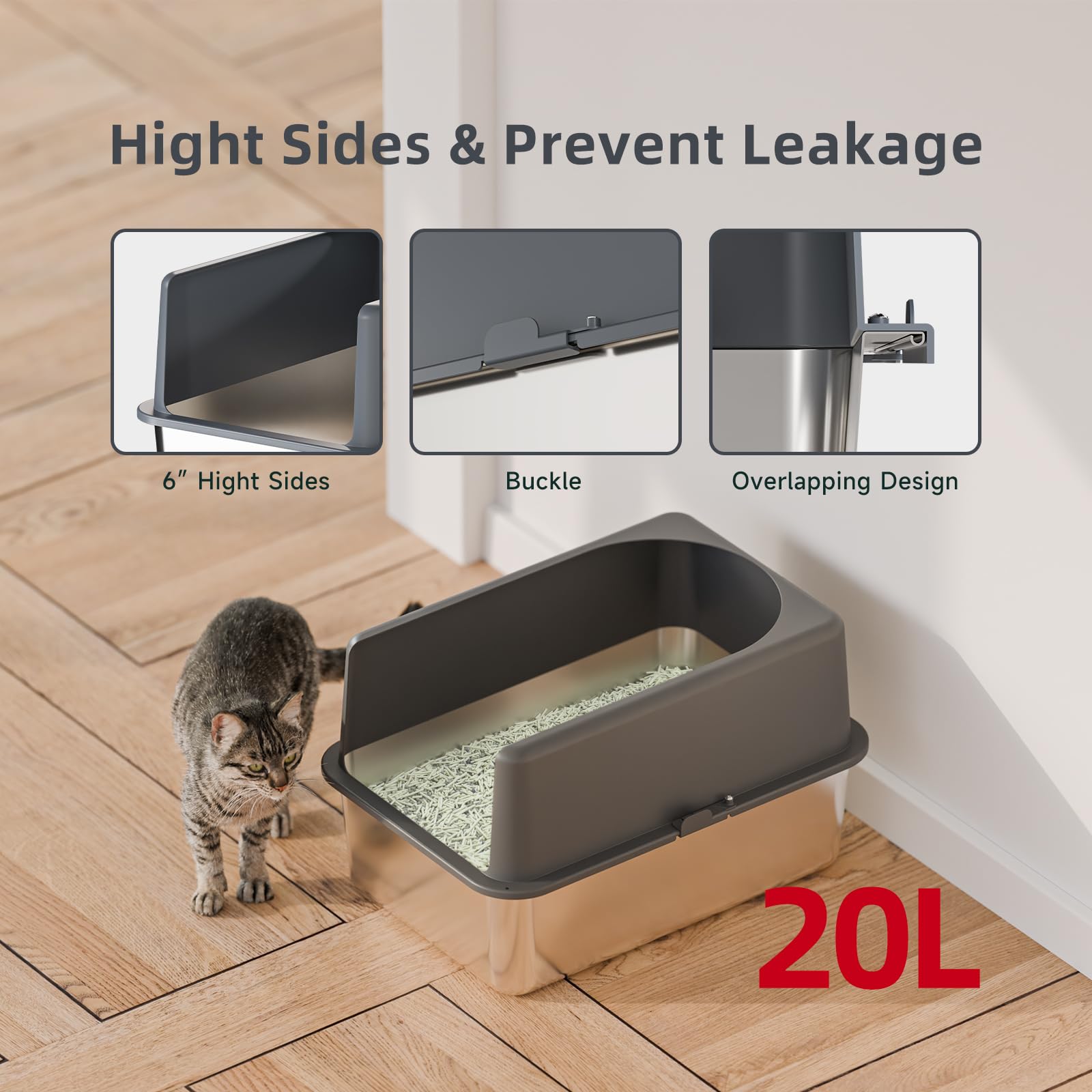 Booche durable stainless steel construction highlights long-lasting reliability for busy homes