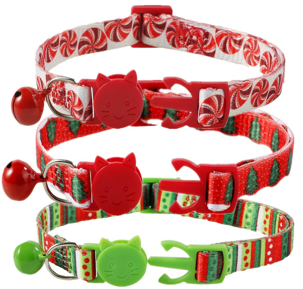 BoomBone breakaway cat collar with bell ensures safety during adventurous holiday play