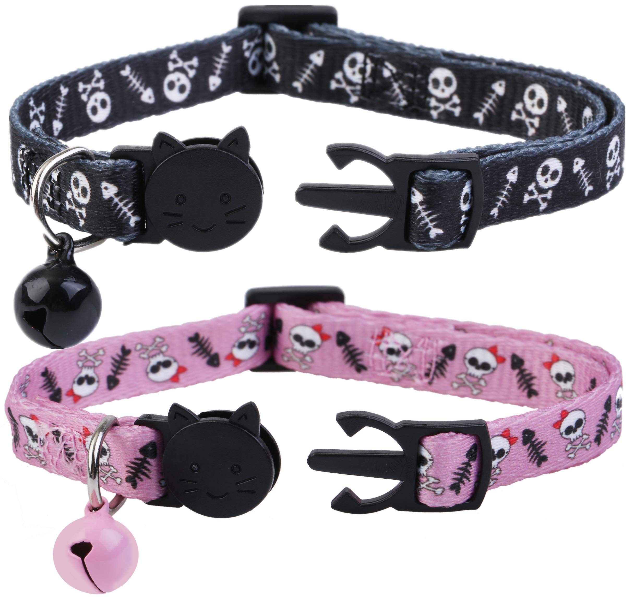BoomBone nylon 2-pack puppy collars offering soft durability for everyday wear
