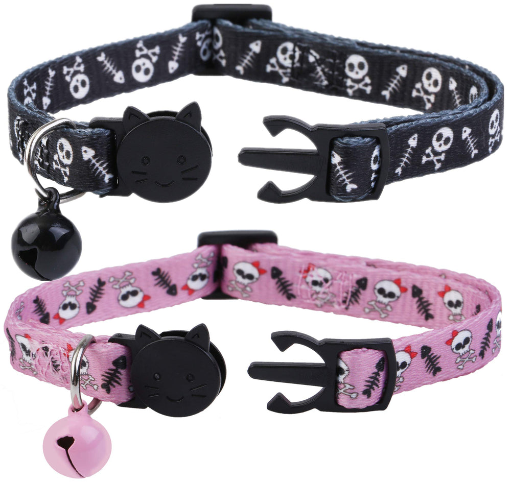 BoomBone nylon 2-pack puppy collars offering soft durability for everyday wear
