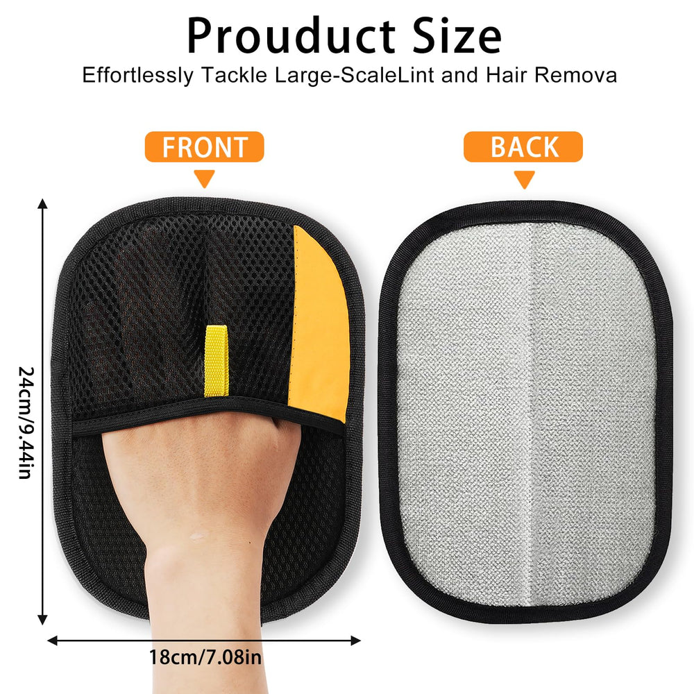 Boqibyon ergonomic design glove worn comfortably during cleaning