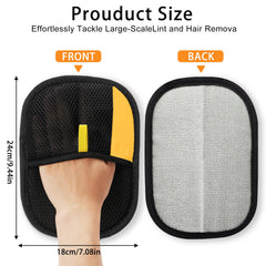 Boqibyon ergonomic design glove worn comfortably during cleaning