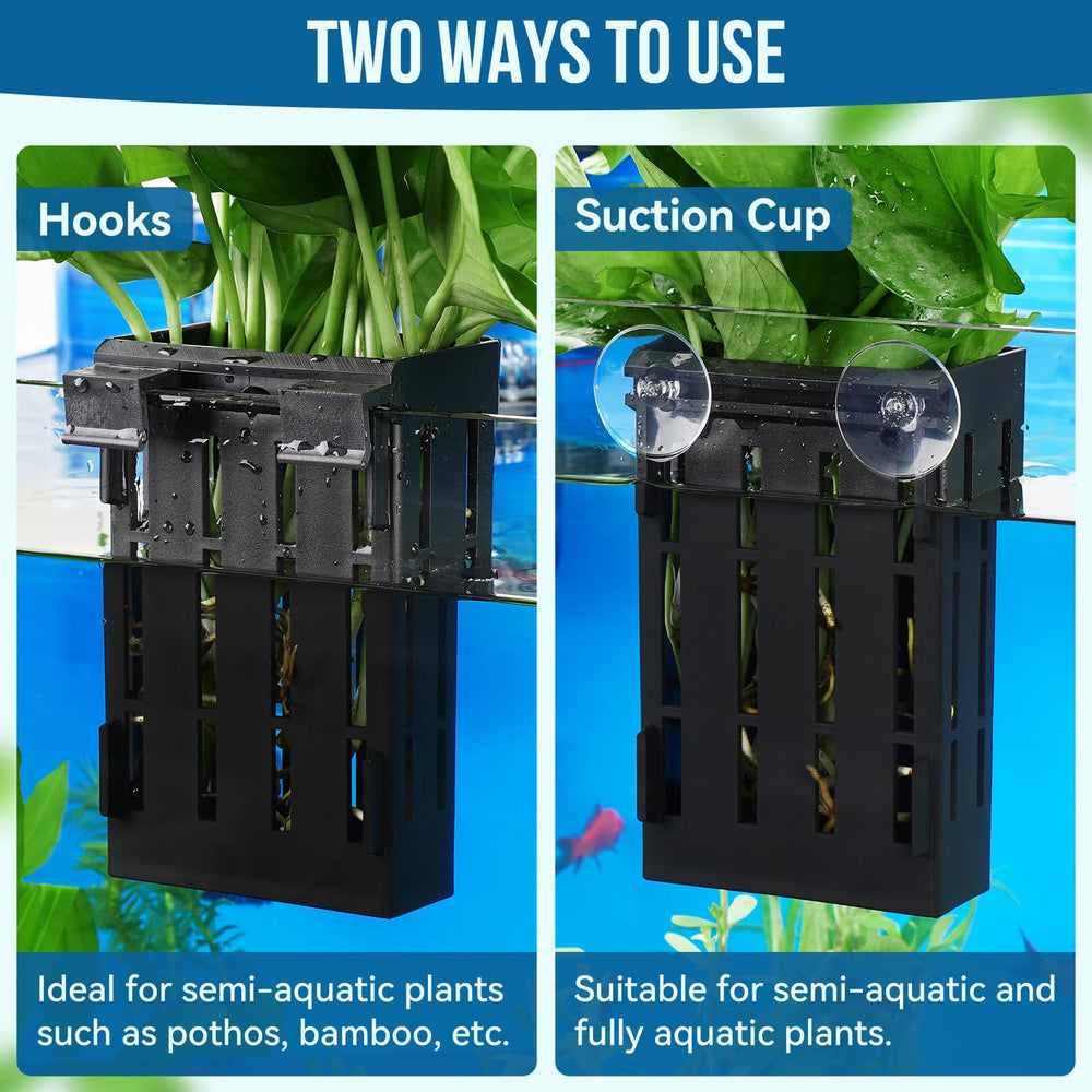 Borlech dimensions fit rimmed and rimless aquariums