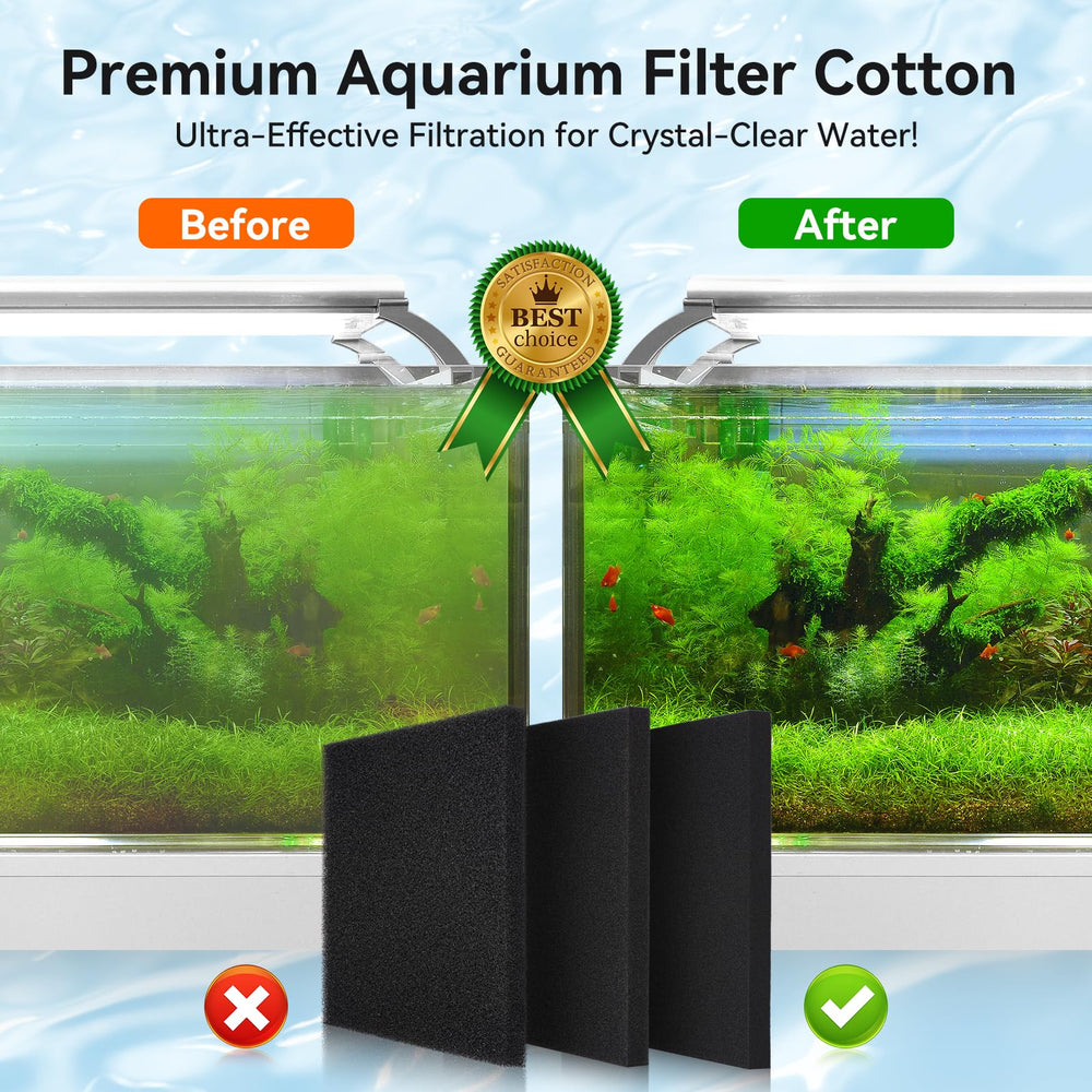 Borlech sponge pad maintains water permeability for better circulation.