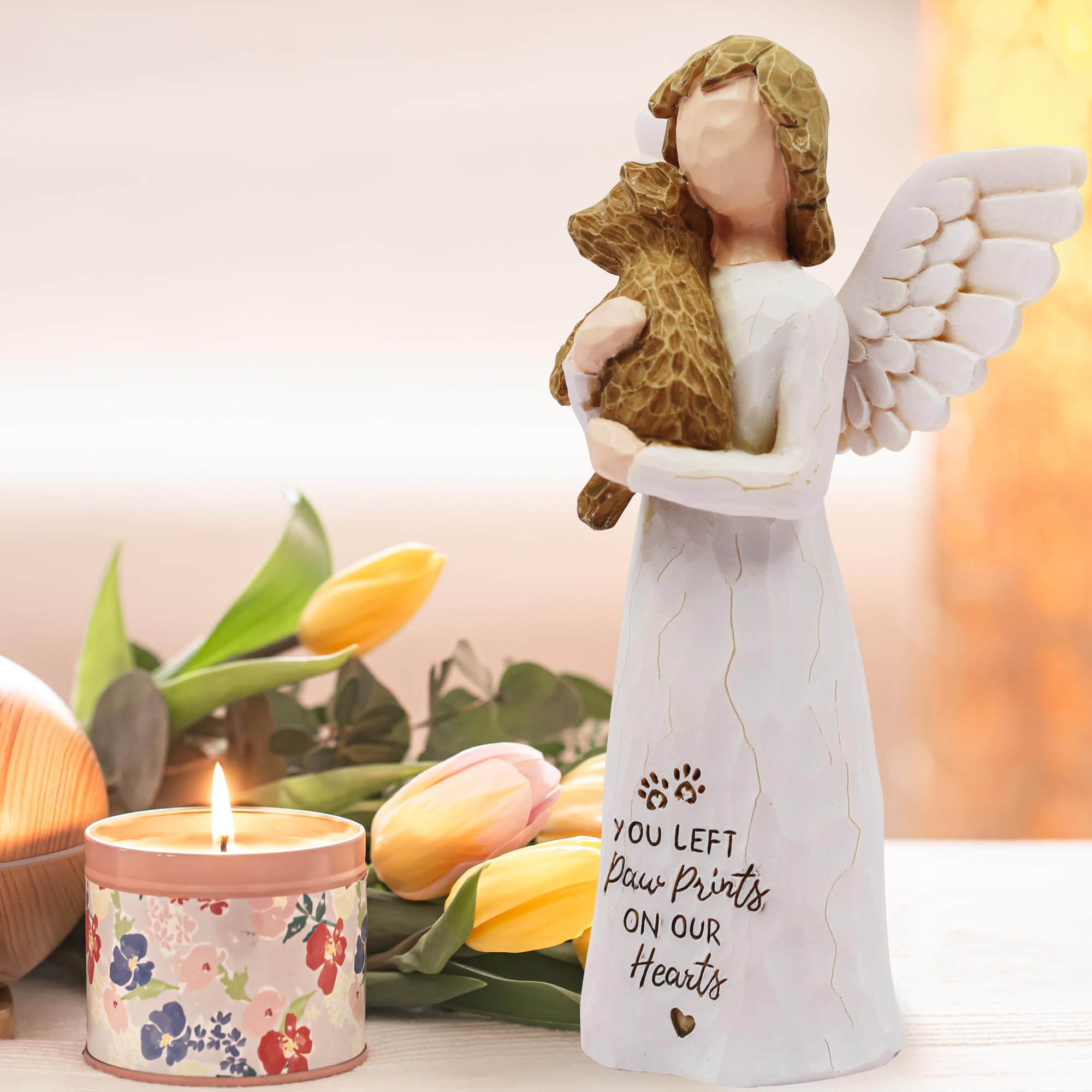 BORLESTA dog remembrance gift desk display, brings warm memories to a workspace.
