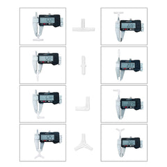 BornFeel T-shape connector enabling dual inputs for aeration