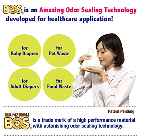 BOS Amazing Odor Sealing Bags box dispensing bags for quick use