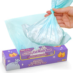 BOS Amazing Odor Sealing Bags in a dispenser box for quick, odor-controlled disposal.