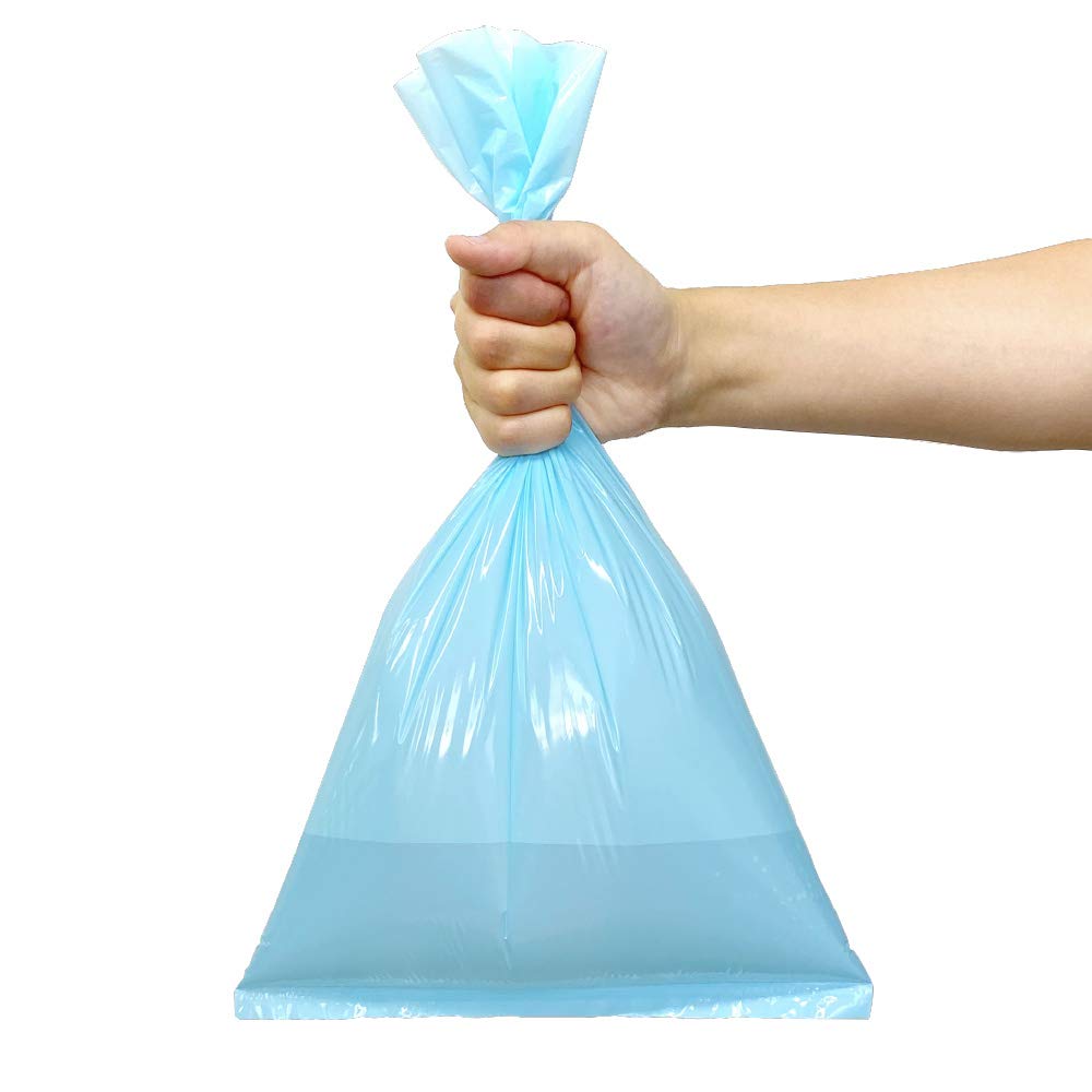 Bos bags sized 9x15 inches offering ample capacity for waste.