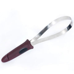 BOTH WINNERS dual-sided shedding blade handle close-up for easy at-home grooming.