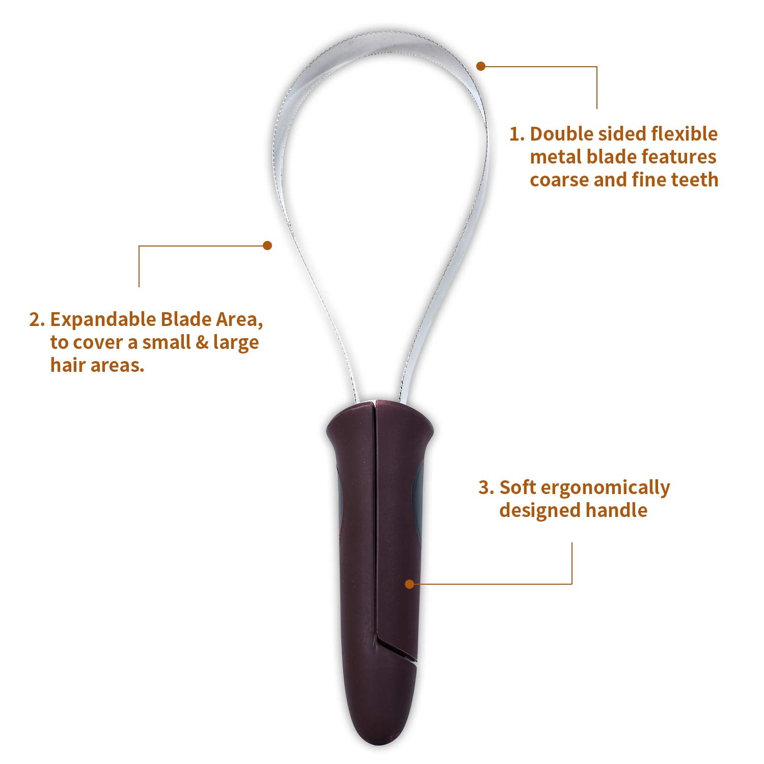 BOTH WINNERS shedding blade large-area mode shown for quick fur removal.
