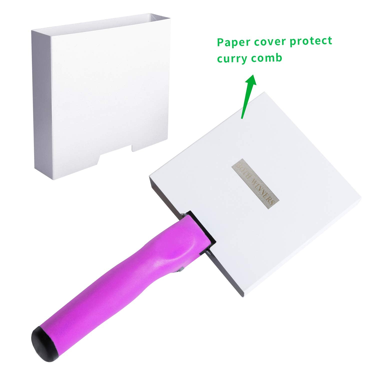 Both Winners multi-function grooming tool for grooming and brush cleaning tasks