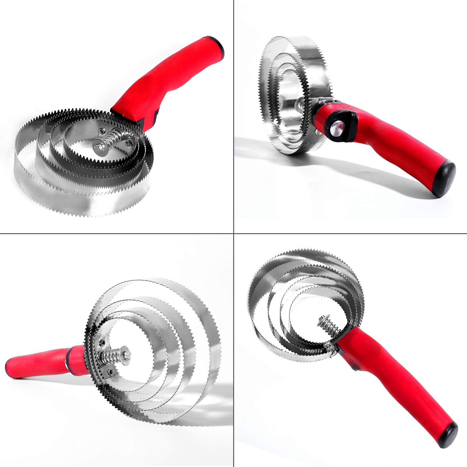 BOTH WINNERS reversible curry comb handle closeup with soft touch grip and control.
