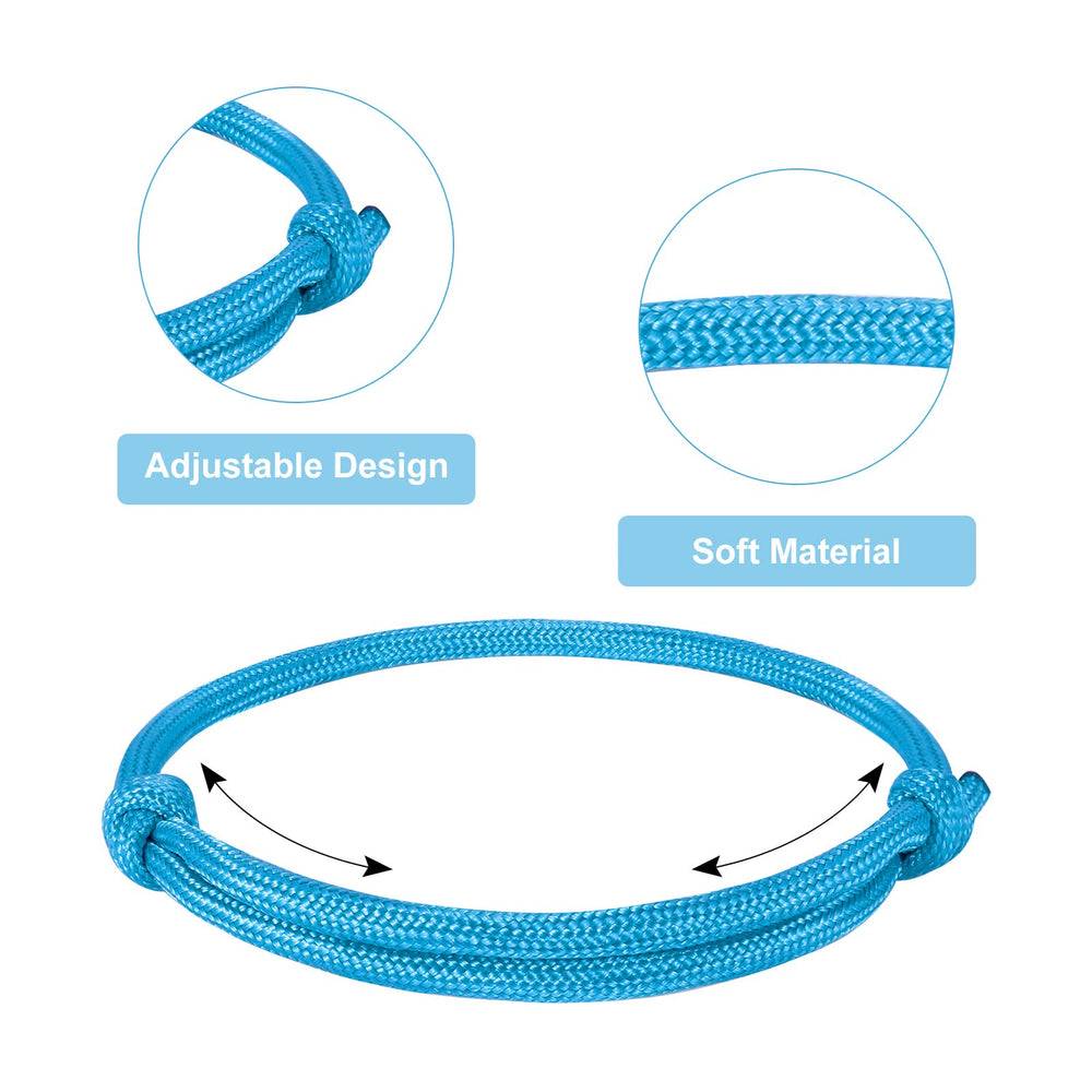 BOUMUSOE washable paracord ID band keeps fur clean and reusable