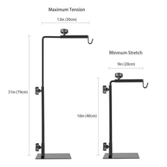BOURDSERK Reptile Lamp Stand compatibility with terrariums and incubators.