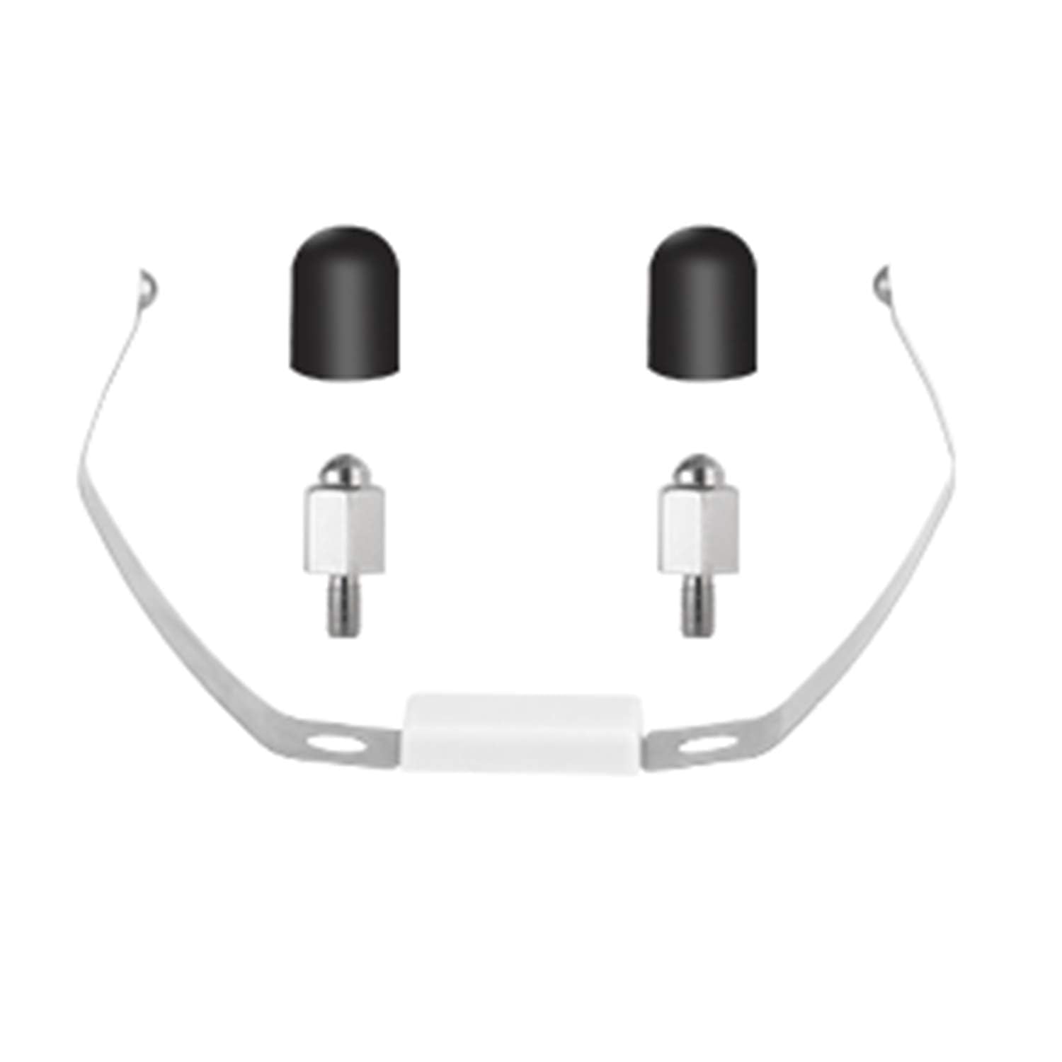 Bousnic contact points for 650 collar top view, designed for firm skin contact and stable operation.
