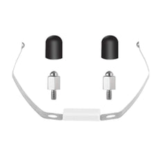 Bousnic contact points for 650 collar top view, designed for firm skin contact and stable operation.