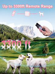 Bousnic dual-channel training system for two dogs on one remote.