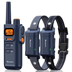 Bousnic dog training collar remote enables quick, confident command delivery.