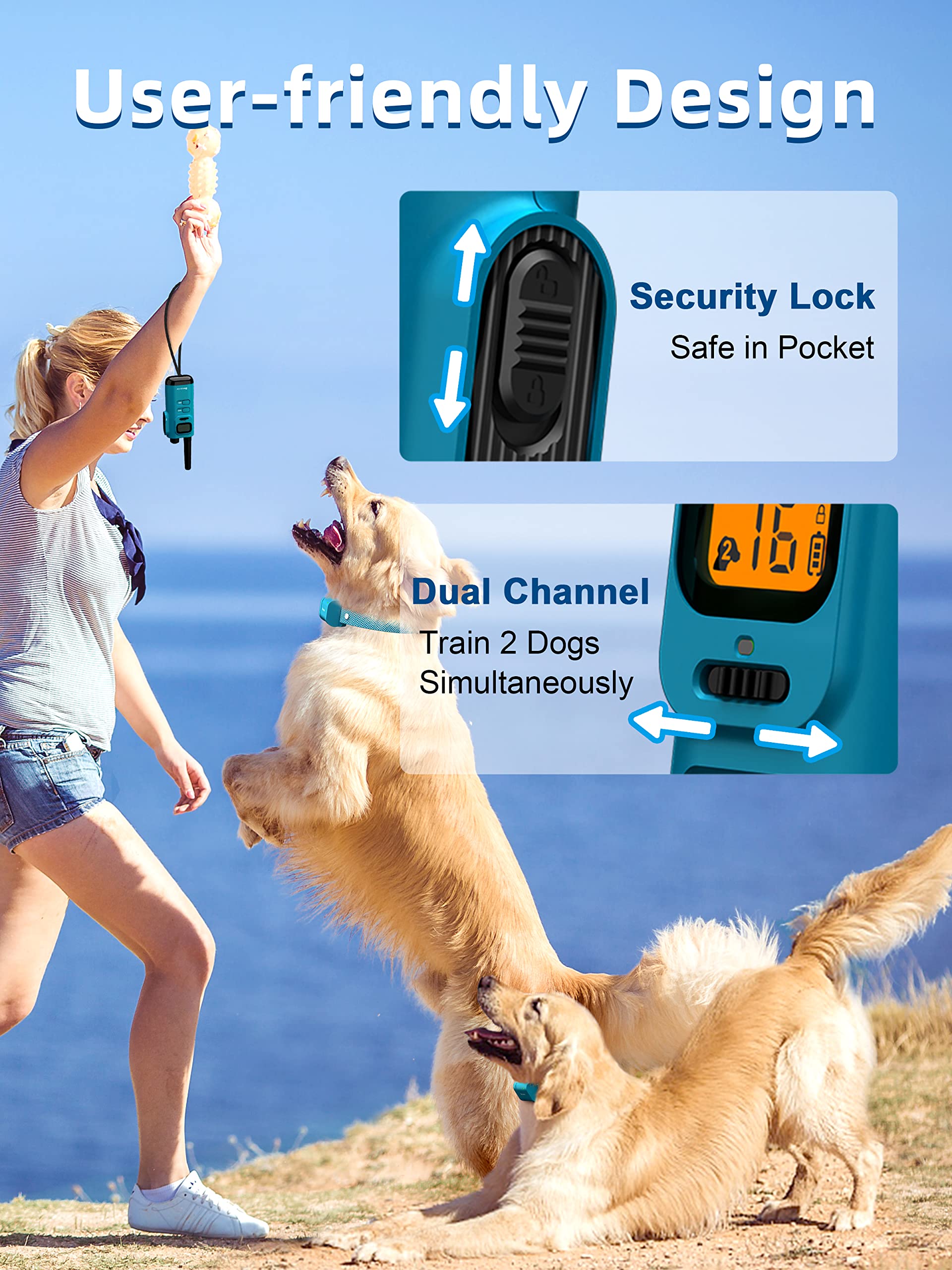 BOUSNIC remote compact design supports pocket-friendly training sessions