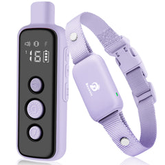 BOUSNIC shock collar front view with compact receiver for everyday dog training comfort.