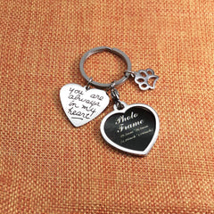bouti1583 photo frame pendant with nameplate highlights You Are Always in My Heart