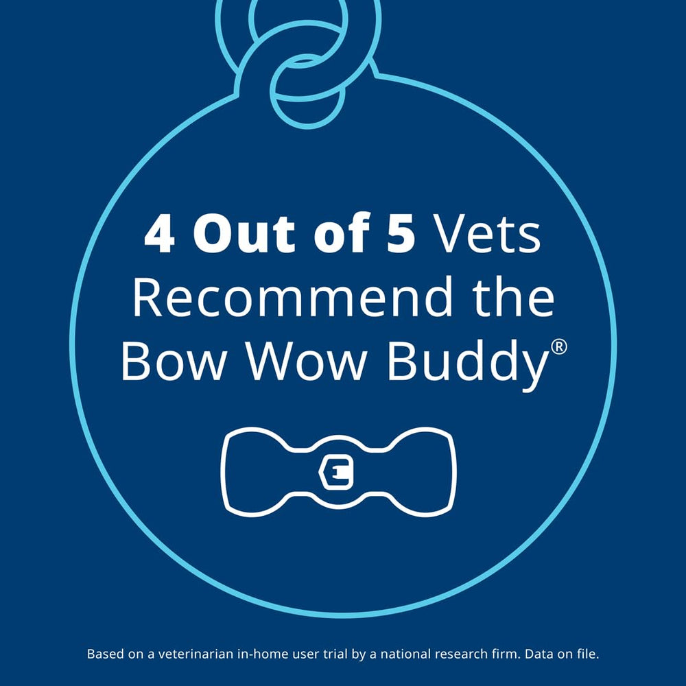 Bow Wow Labs Buddy safety device compact design fits small dogs under 15 pounds.