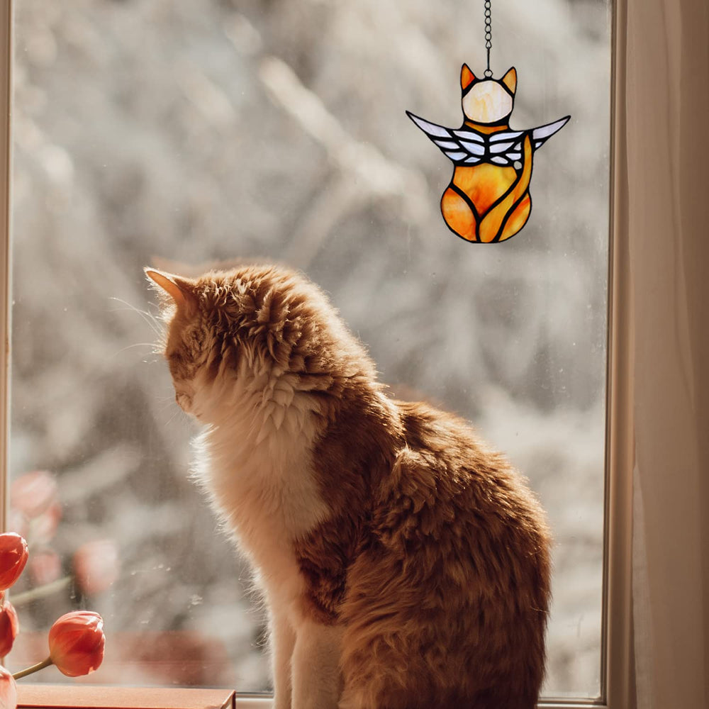 BOXCASA pet memorial suncatcher for tranquil memory