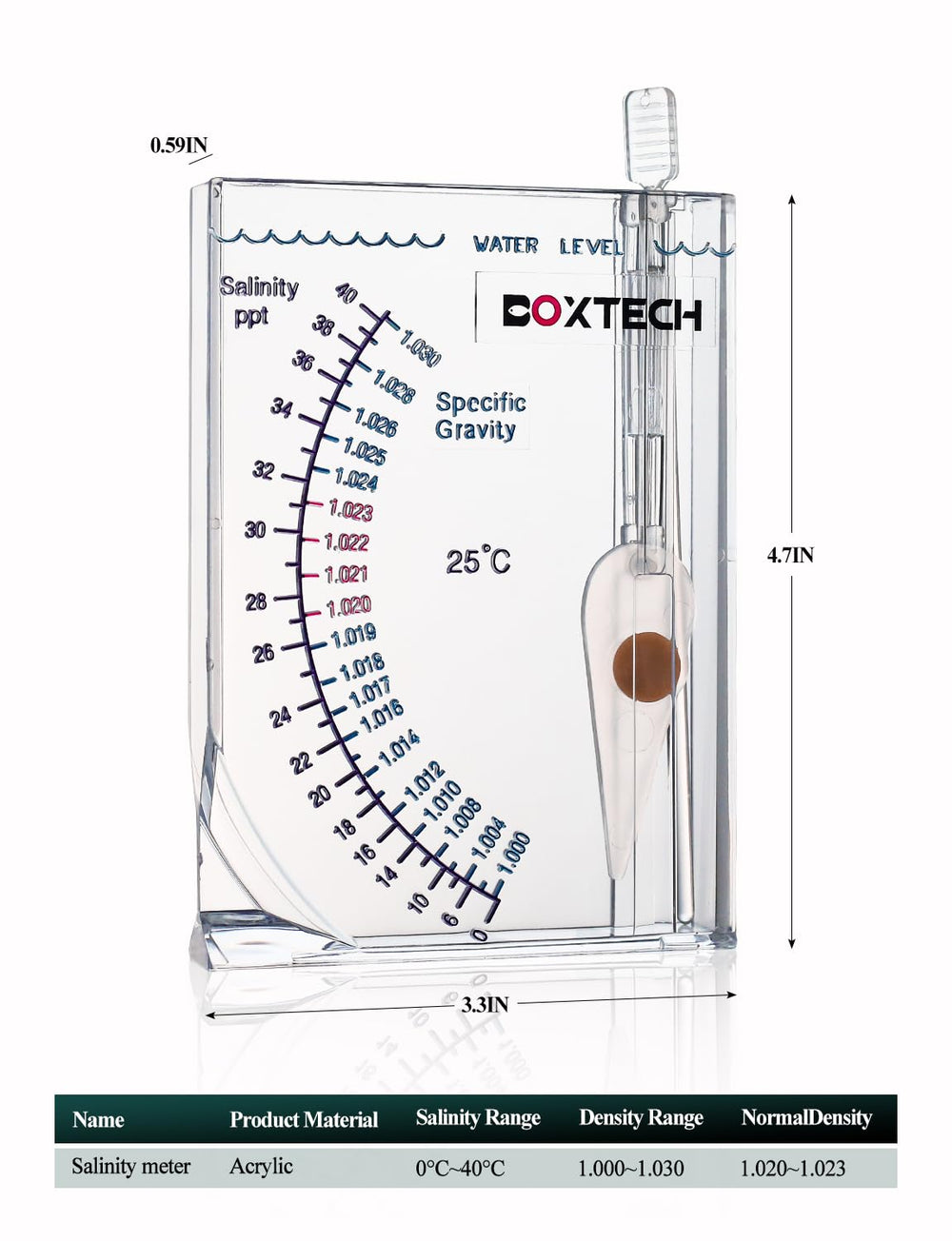 boxtech Aquarium Marine Test brackish-reef suitability supports multiple tank environments