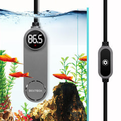 Boxtech small fish tank heater with compact design for 3-12 gallon tanks delivers stable warmth.