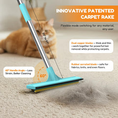 BoxZone 6in short-handle carpet brush cleans sofas and bed sheets efficiently.