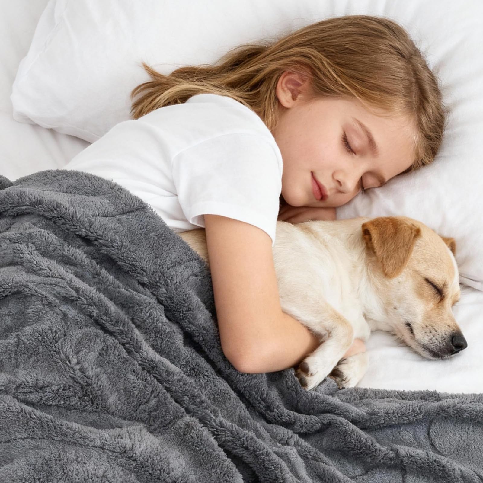 BoxZone blanket ready for bed, car trips, or gifting new pet parents.