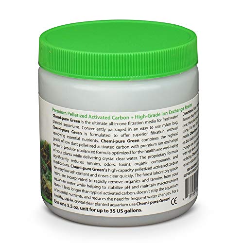 Boyd Chemi-Pure Green carbon-resin closeup showing premium filtration media