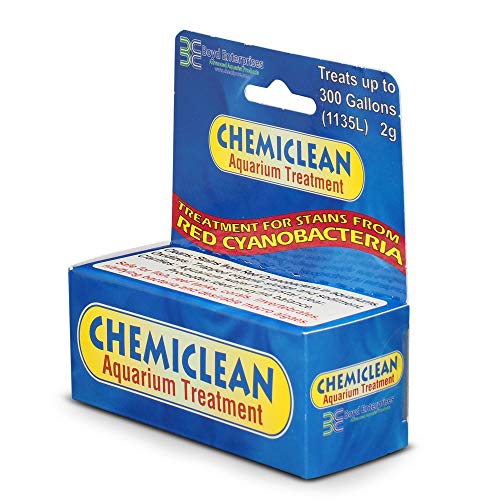 Boyd Chemiclean 2g saltwater use targets cyanobacteria in marine setups.