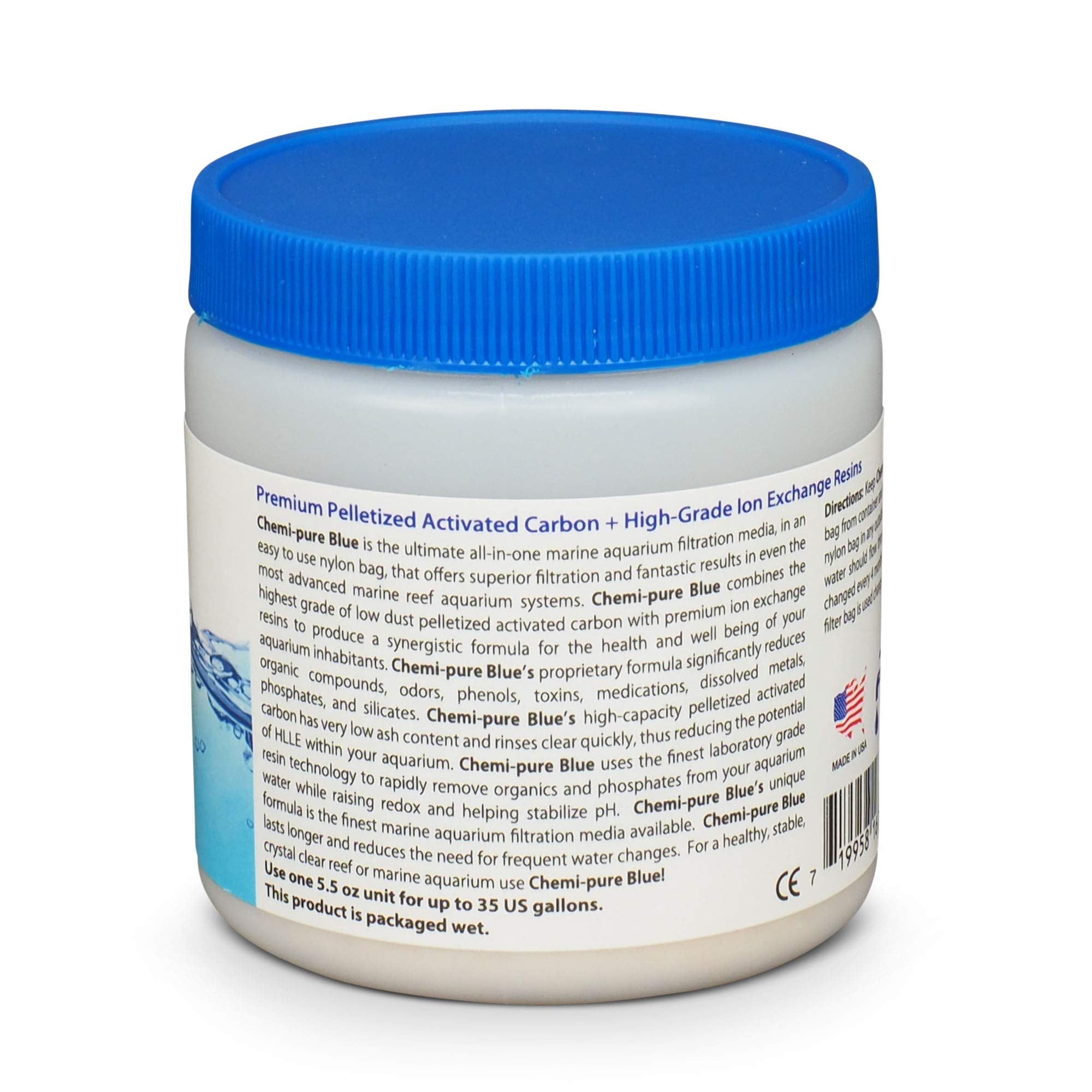 Moist Chemi-Pure Blue packaging demonstrates wet-pack technology
