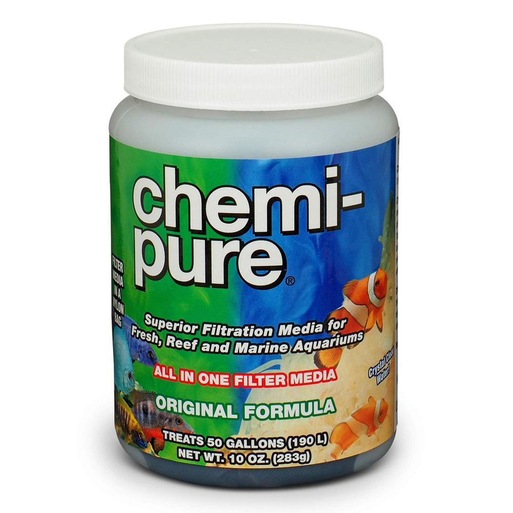 Boyd Enterprises Chemi-pure media granules in nylon bag improve water clarity
