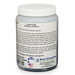 Boyd Enterprises Chemi-pure packaging label with dosing guidance