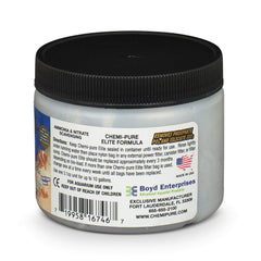 Boyd Enterprises Chemi-Pure Mini Elite filter media in use