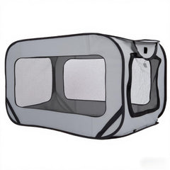 BOYUZHE foldable dog kennel 36 inch assembly for quick travel setup
