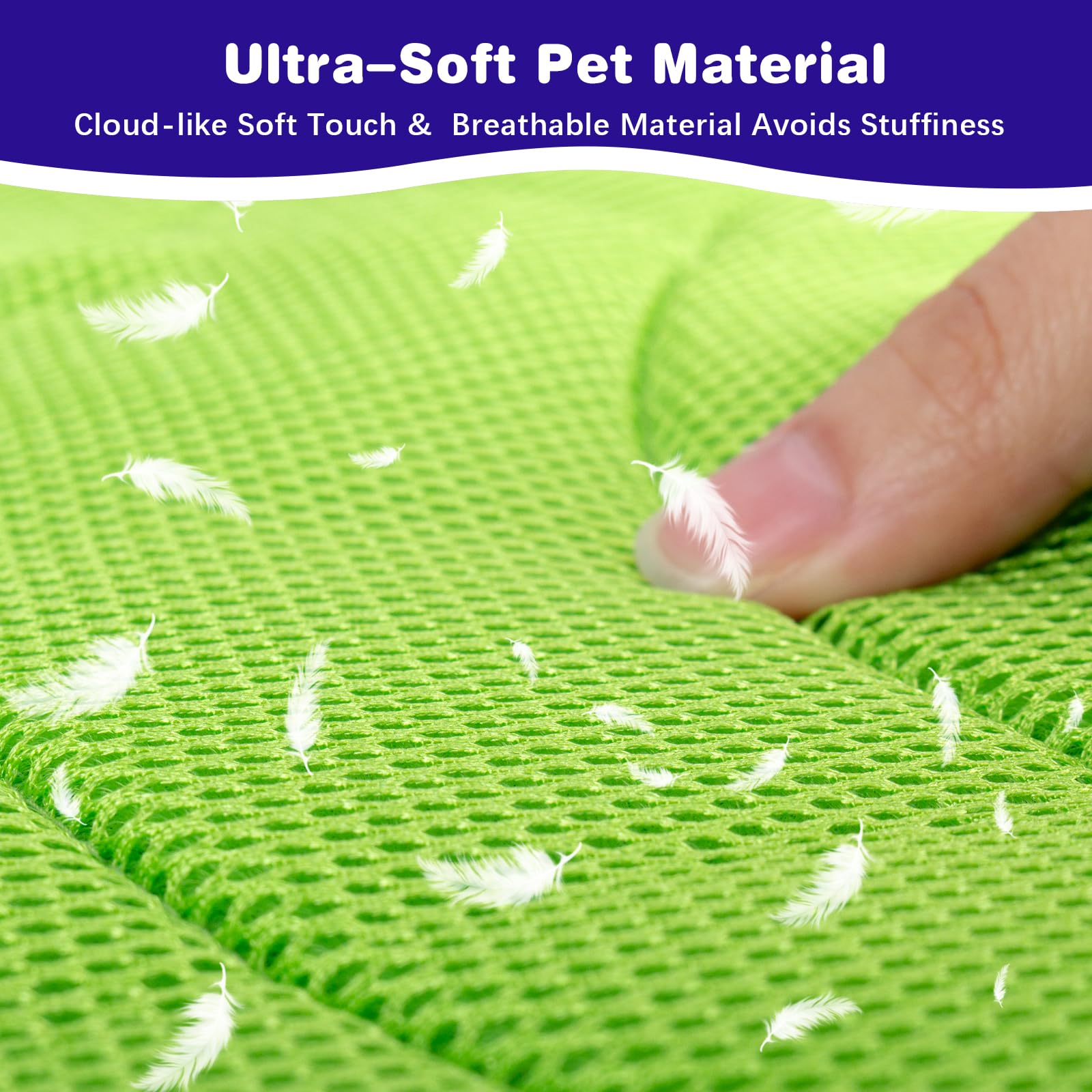 BQFLY soft dog cone Velcro-closure enables quick on/off and easy cleaning