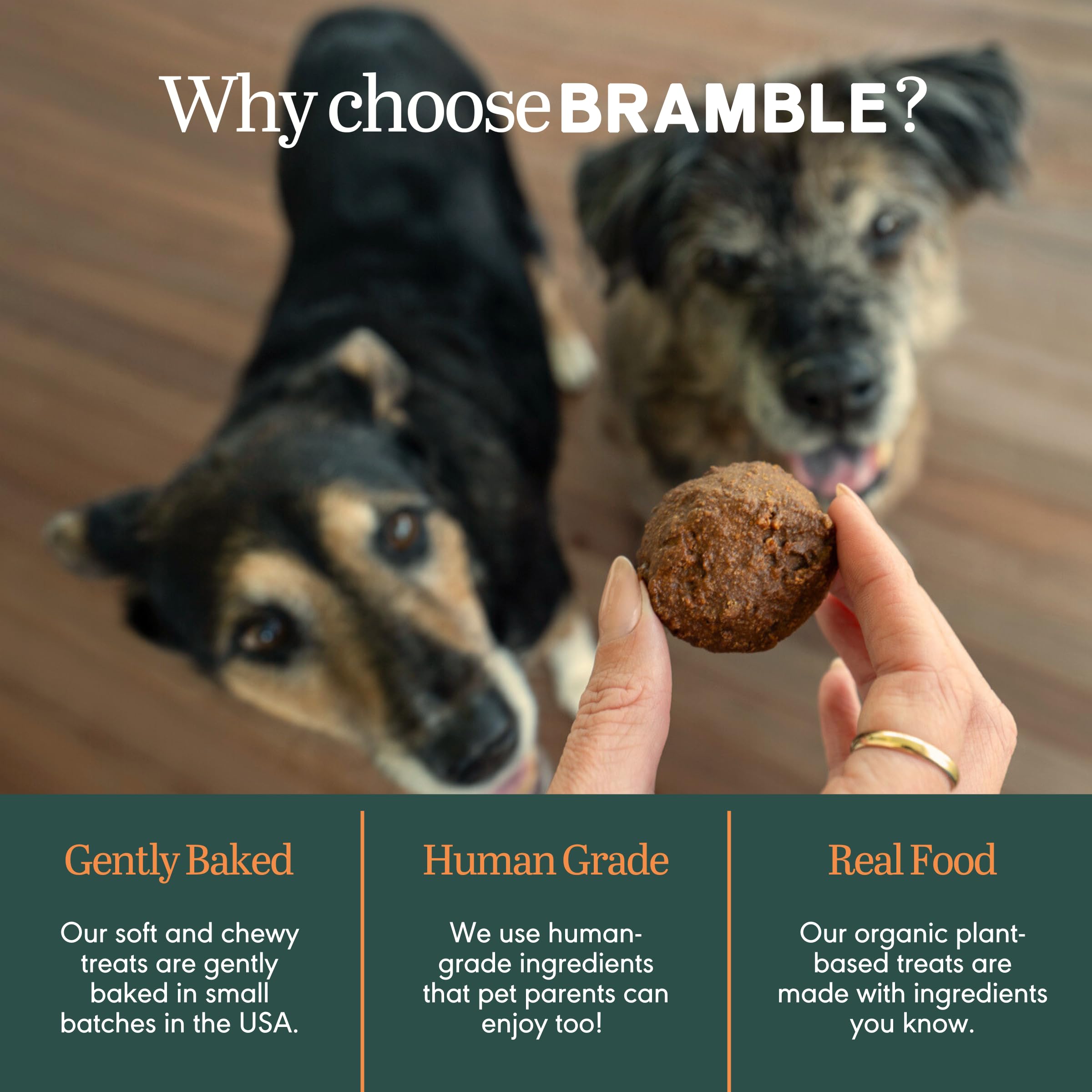 BRAMBLE resealable packaging image illustrating freshness between uses