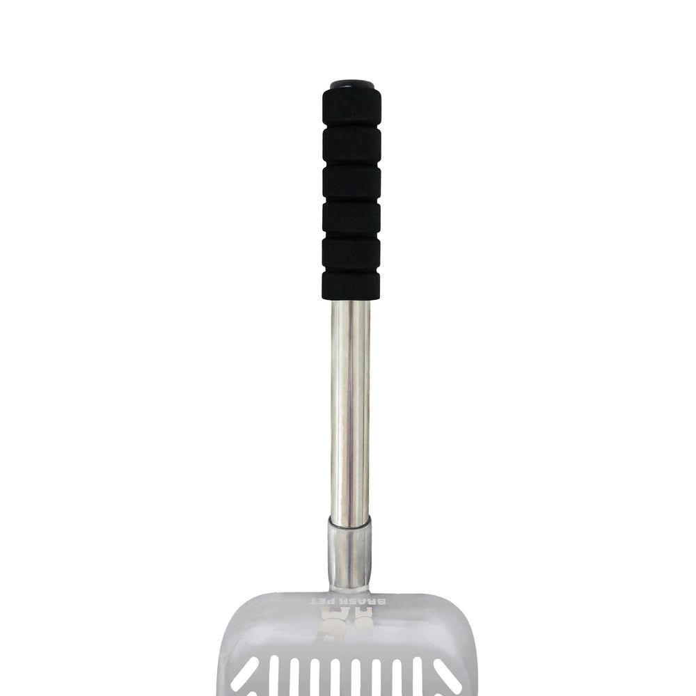Brask Pet Cat Litter Scoop soft grip handle in use for comfort