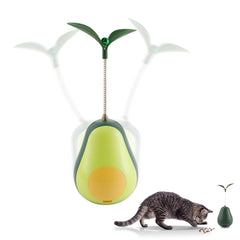 BRAVEGARE avocado-styling treat toy front view for interactive play