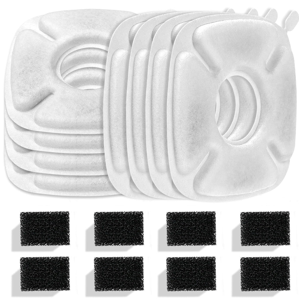 Bravelk cat water fountain filter 8-pack kit for clean drinking water