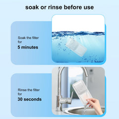 Bravelk cat water fountain filter non-woven fabric traps impurities