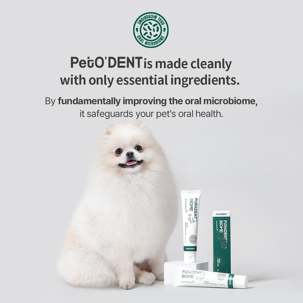 Breezytail PetO’Dent free-from-artificials label emphasizes gentle daily cleaning