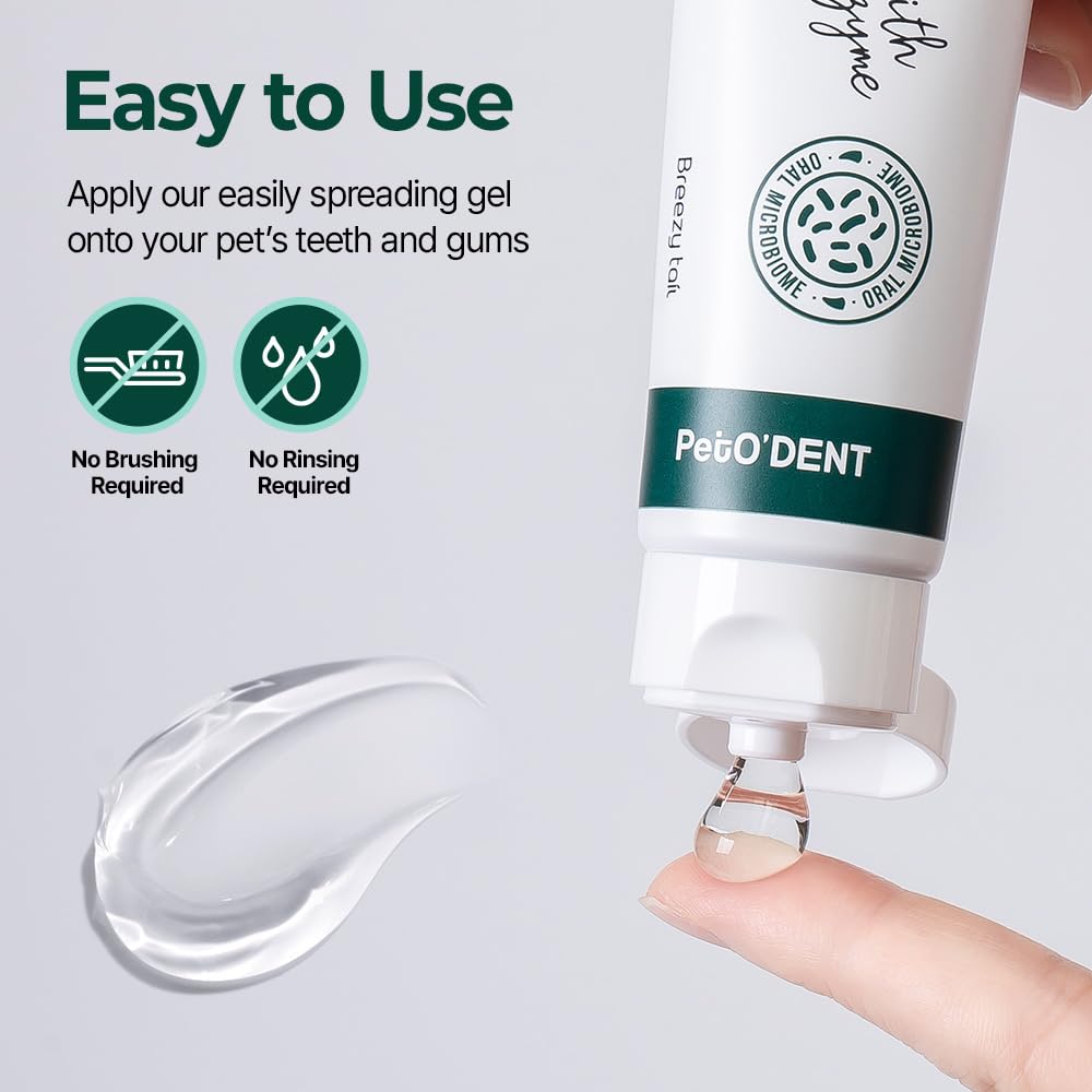 Breezytail PetO’Dent gum health focus showcases soothing allantoin in care