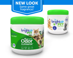 Bright Air 14 oz odor eliminator packaging box shown for six-pack convenience