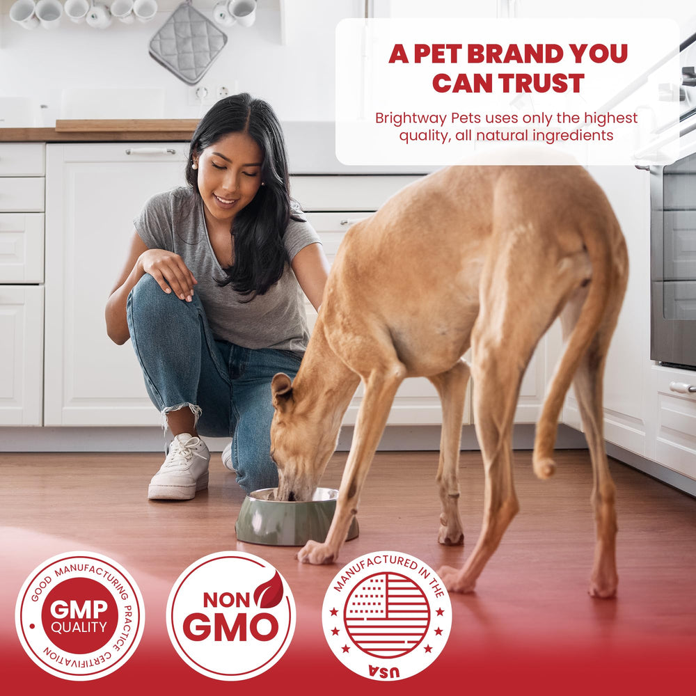 Brightway Pets Grass-Fed Collagen for Dogs third party test seal reinforces product trust