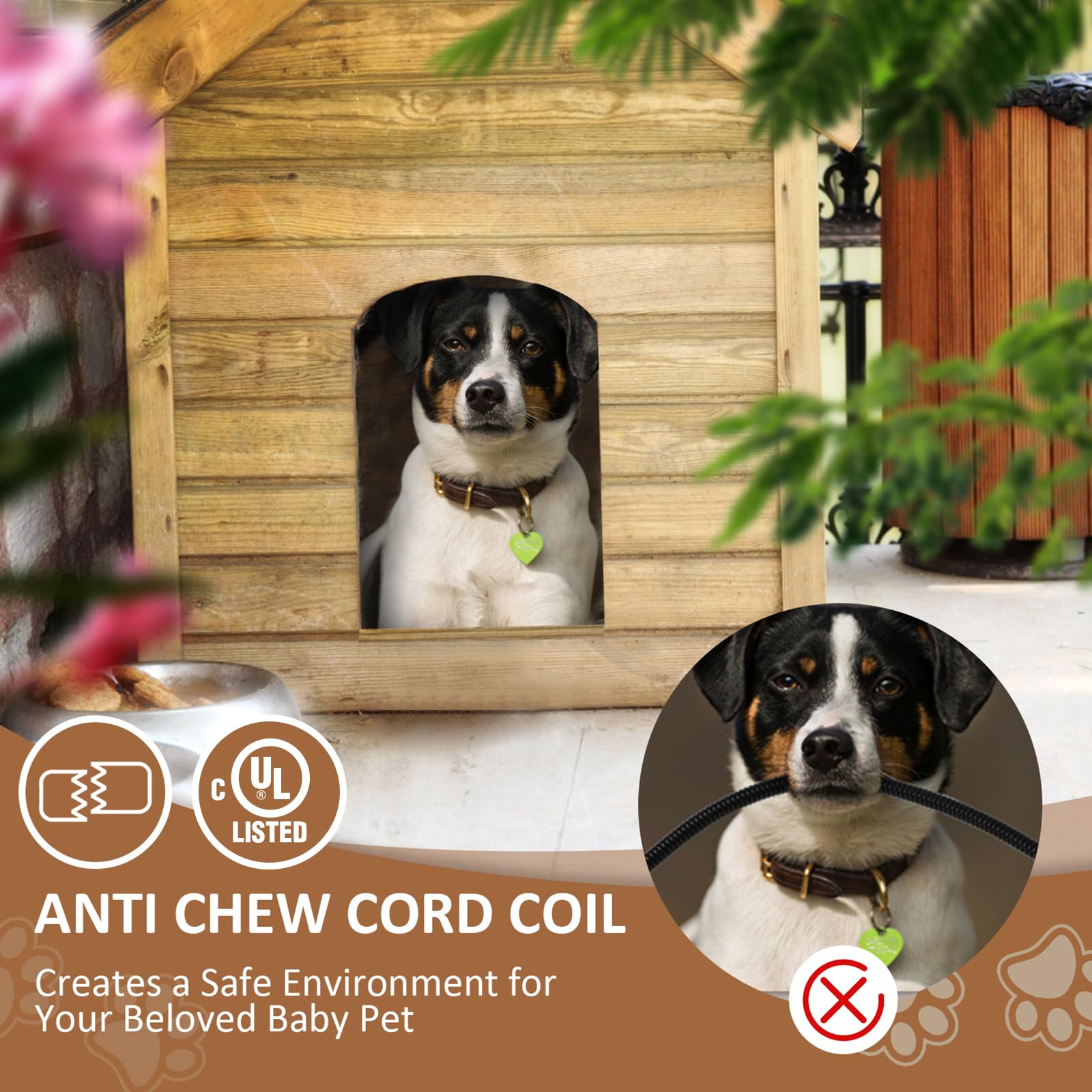 Briidea heater vented with mesh air vents reduces debris and hair entry.
